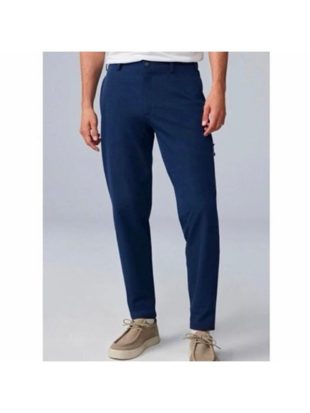 Mack Weldon Radius Flex Jogger Pants Navy Blue Stretch Athletic Medium
